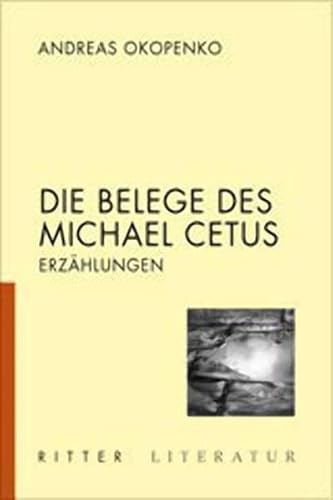 Beispielbild fr Die Belege des Michael Cetus zum Verkauf von medimops