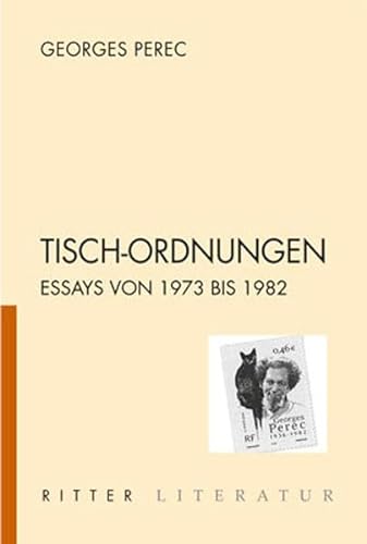 9783854155027: Tisch-Ordnungen: Essays von 1973 bis 1982