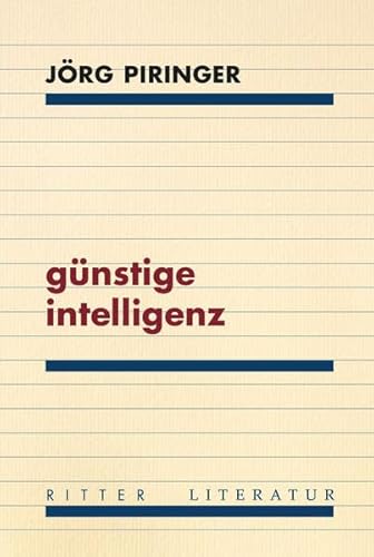 Stock image for gnstige intelligenz for sale by Blackwell's