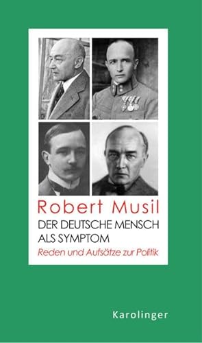 9783854181583: Musil, R: Der deutsche Mensch als Symptom