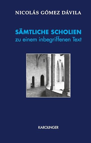 Stock image for SMTLICHE SCHOLIEN zu einem inbegriffenen Text -Language: german for sale by GreatBookPrices