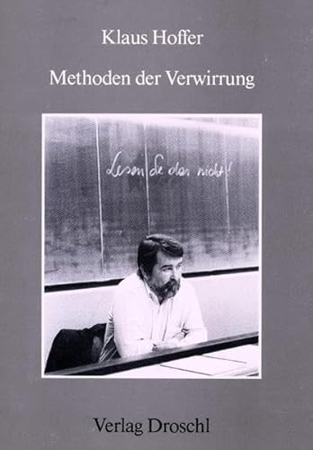 Methoden der Verwirrung: Betrachtungen zum Phantastischen bei Franz Kafka (German Edition) (9783854200956) by Klaus Hoffer