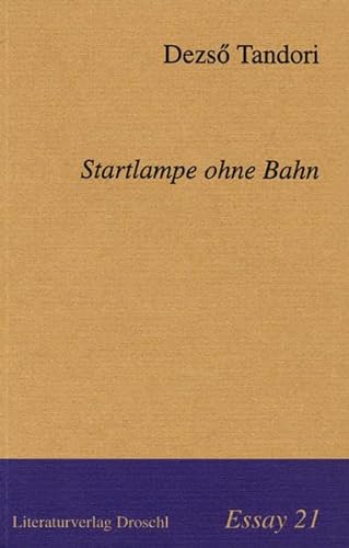 9783854203520: Startlampe ohne Bahn (Livre en allemand)