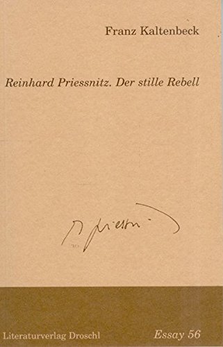 9783854207047: Reinhard Priessnitz. Der sanfte Rebell: Aufstze zu seinem Werk