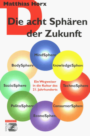Stock image for Die acht Sphren der Zukunft. Ein Wegweiser in die Kultur des 21. Jahrhunderts for sale by Versandantiquariat Felix Mcke