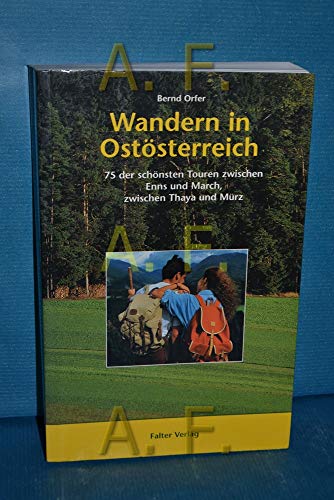 9783854393245: Wandern in Oststerreich.