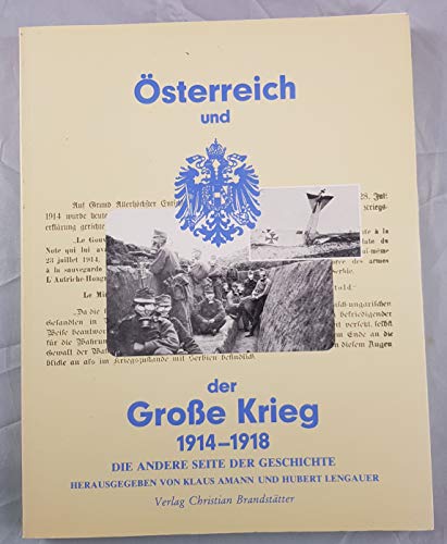 Beispielbild fr sterreich und der Grosse Krieg 1914-1918. Die andere Seite der Geschichte zum Verkauf von medimops