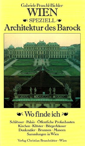 Beispielbild fr Wien speziell - Architektur des Barock zum Verkauf von medimops