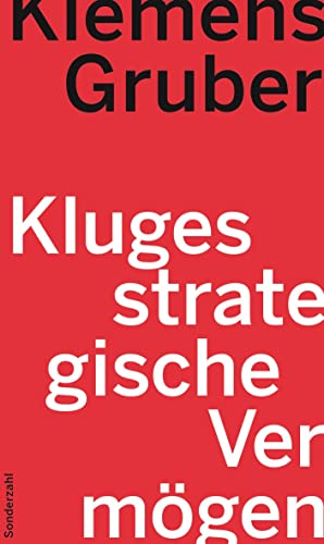 9783854496021: Kluges strategische Vermgen: Zur Aktualitt der Avantgarde