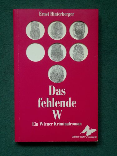 9783854631101: Das fehlende W. Kriminalroman