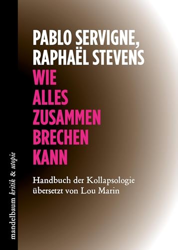 Imagen de archivo de Wie alles zusammenbrechen kann: Handbuch der Kollapsologie a la venta por Revaluation Books