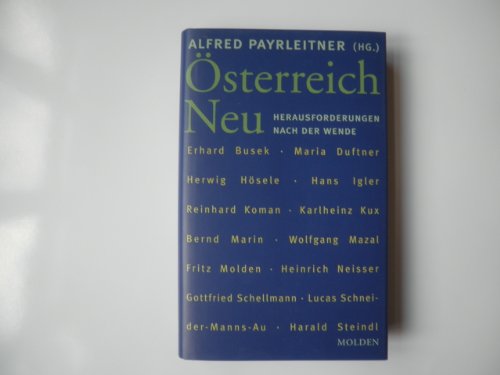 9783854850489: sterreich Neu - Payrleitner, Alfred