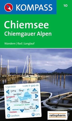 Stock image for Chiemsee, Chiemgauer Alpen: Wandern / Rad / Langlauf. GPS-genau. 1:50.000 for sale by medimops