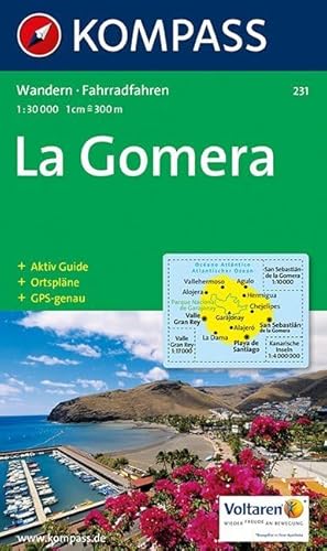 Stock image for La Gomera 231 GPS kompass: Wandelkaart 1:30 000 for sale by WorldofBooks