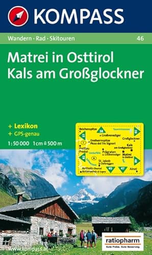 Stock image for 46: Matrei (Osttirol) - Kals am Grossglockner 1:50, 000 for sale by WorldofBooks