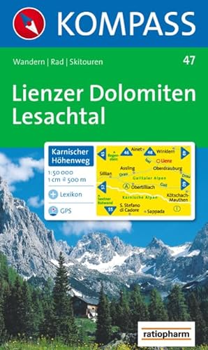 Beispielbild fr Lienzer Dolomiten, Lesachtal: Wanderkarten / Rad / Skitouren. GPS-geeignet zum Verkauf von medimops