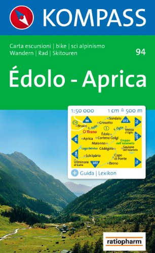 Beispielbild fr Edolo, Aprica: Wander-, Rad- und Skitourenkarte. 1:50.000 zum Verkauf von medimops