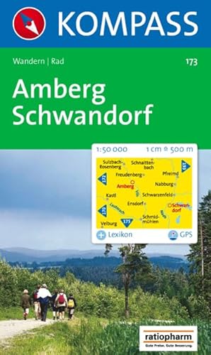 Amberg, Schwandorf: Wandern / Rad. GPS-genau. 1:50.000