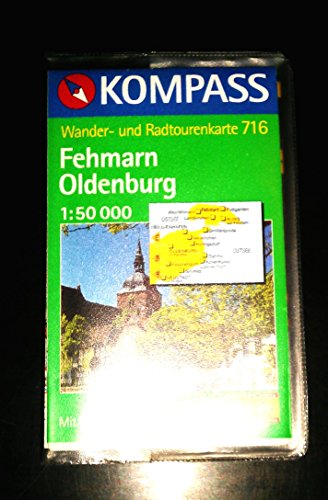 Stock image for Fehmarn, Oldenburg: 1:50.000, Wander- und Bikekarte, GPS-genau for sale by medimops