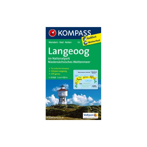 Beispielbild fr Langeoog im Nationalpark Niederschsisches Wattenmeer: 1:15000. Wandern/Rad/Reiten zum Verkauf von medimops