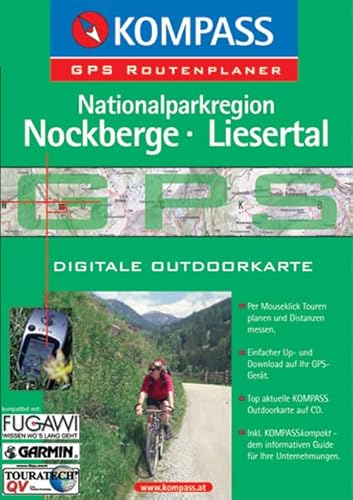 Routenplaner Nationalparkregion Nockberg - Liesertal. CD-ROM für Windows ab 95.