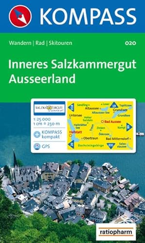 Inneres Salzkammergut / Ausseerland 1 : 25 000: Wandern / Rad / Skitouren