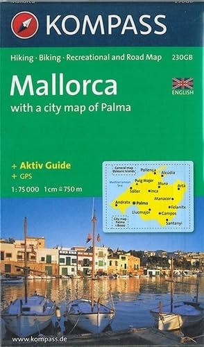 Stock image for Mallorca 230GB GPS hiking & biking kompass E for sale by WorldofBooks