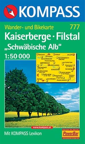 Beispielbild fr Kompass Karten, Kaiserberge, Filstal zum Verkauf von medimops