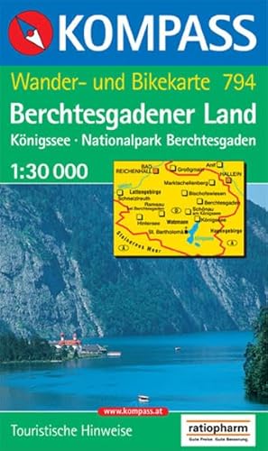 Beispielbild fr Kompass Karten, Berchtesgadener Land zum Verkauf von medimops