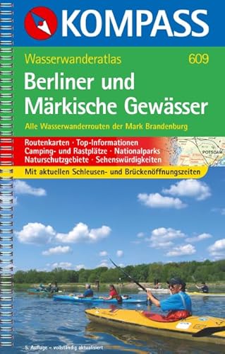 Beispielbild fr Kompass Wasserwanderatlas, Berliner und Mrkische Gewsser zum Verkauf von medimops