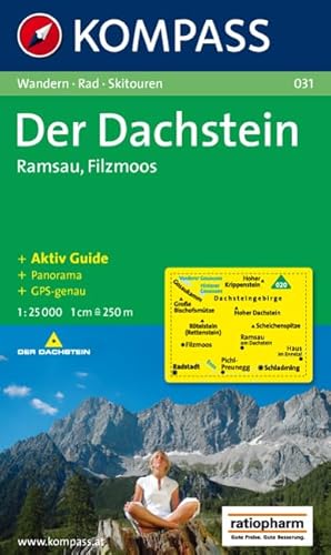 Beispielbild fr Kompass Karten, Ramsau, Dachstein: Wander-, Bike- und Skitourenkarte. Mit Panorama. GPS-kompatibel zum Verkauf von medimops
