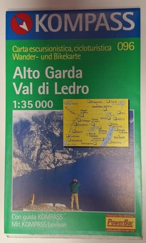 Stock image for Alto Garda. Val di Ledro. 1 : 35 000: Carta escursioni / bike. Wandern / Rad for sale by medimops