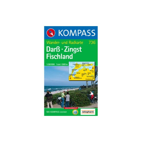 Beispielbild fr Kompass Karten, Dar, Zingst, Fischland: Wandern / Rad zum Verkauf von medimops