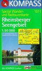 9783854917366: Carte touristique : Rheinsberger Seengebiet