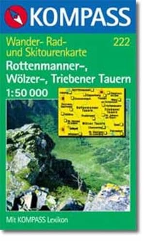 Stock image for Kompass Karten, Rottenmanner Tauern, Wlzer Tauern, Triebener Tauern for sale by medimops