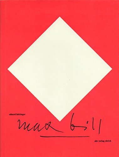Beispielbild fr Max Bill zum Verkauf von ThriftBooks-Atlanta