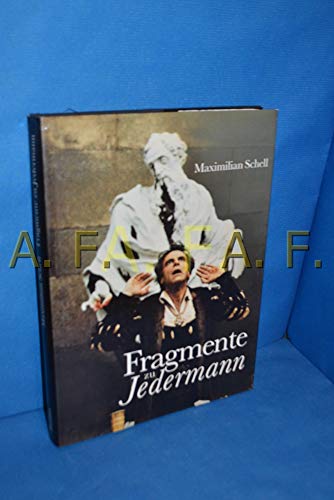 Beispielbild fr Fragmente zu Jedermann von Hugo von Hofmannsthal zum Verkauf von Books From California