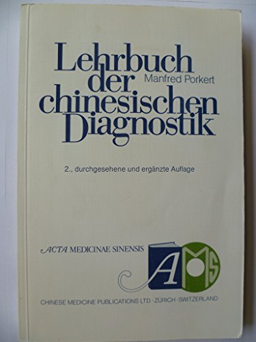 Beispielbild fr Lehrbuch der chinesischen Diagnostik zum Verkauf von medimops