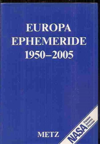 Europa Ephemeride 1950-2005