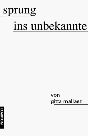 Beispielbild fr Sprung ins Unbekannte. zum Verkauf von Ammareal