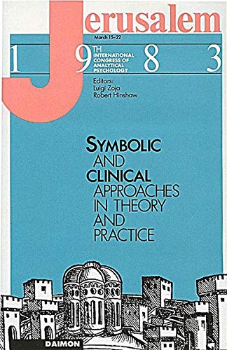 9783856305048: Jerusalem 1983 Symbolic and Clinical approaches in theory and pratice