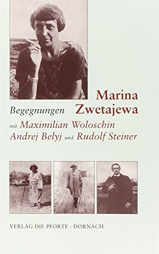Beispielbild fr Begegnungen mit Maximilian Woloschin, Andrej Belyj und Rudolf Steiner zum Verkauf von medimops