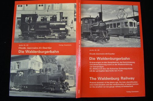 Beispielbild fr Die Waldenburgerbahn. Schmalspur 75 cm zum Verkauf von medimops