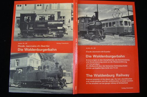 9783856490409: Die Waldburgerbahn