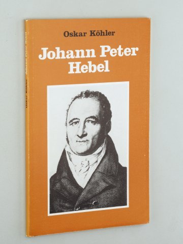 Beispielbild fr Johann Peter Hebel zum Verkauf von Antiquariat Smock