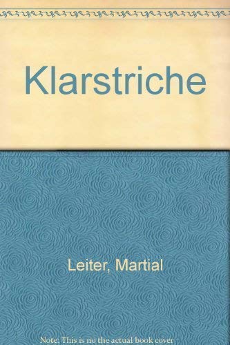 Klärstriche