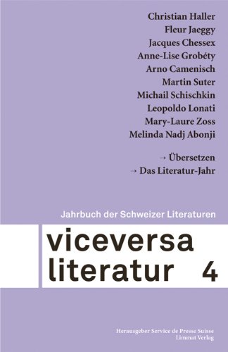 Beispielbild fr Viceversa literatur 4: Jahrbuch der Schweizer Literaturen zum Verkauf von medimops