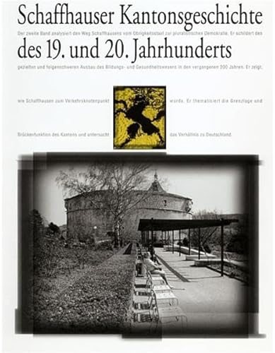 9783858011503: Schaffhauser Kantonsgeschichte des 19. und 20. Jahrhunderts / Schaffhauser Kantonsgeschichte Band 1: Bevlkerung, Wirtschaft, Landwirtschaft: BD 1