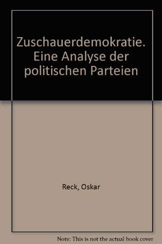 Schweigende Mehrheit. Eine Analyse der politischen Parteien. Mit einem Widmungseintrag des Autors