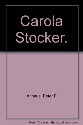 9783858235725: Carlotta Stocker.